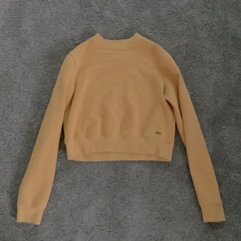 XS yellow Hollister top (yellow)